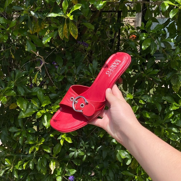 Franco Sarto Shoes - NWOT Vintage Franco Sarto Red Heels
